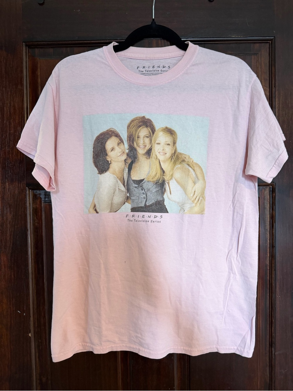 Urban Outfitters Pink Friends Photo Graphic Tee - Women's Top